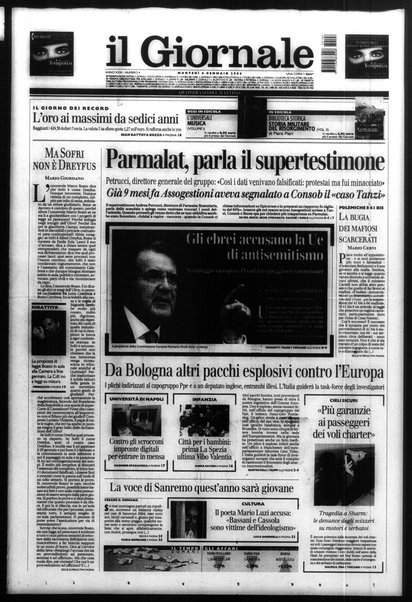 Il giornale : quotidiano del mattino